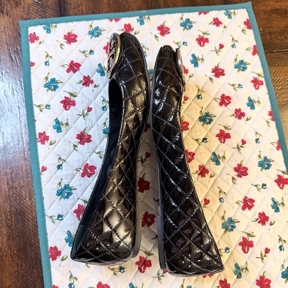 🖤 Tory Burch Claire Quilted Patent Leather Ballet Flats – Size 11 🖤 - Picture 7 of 9